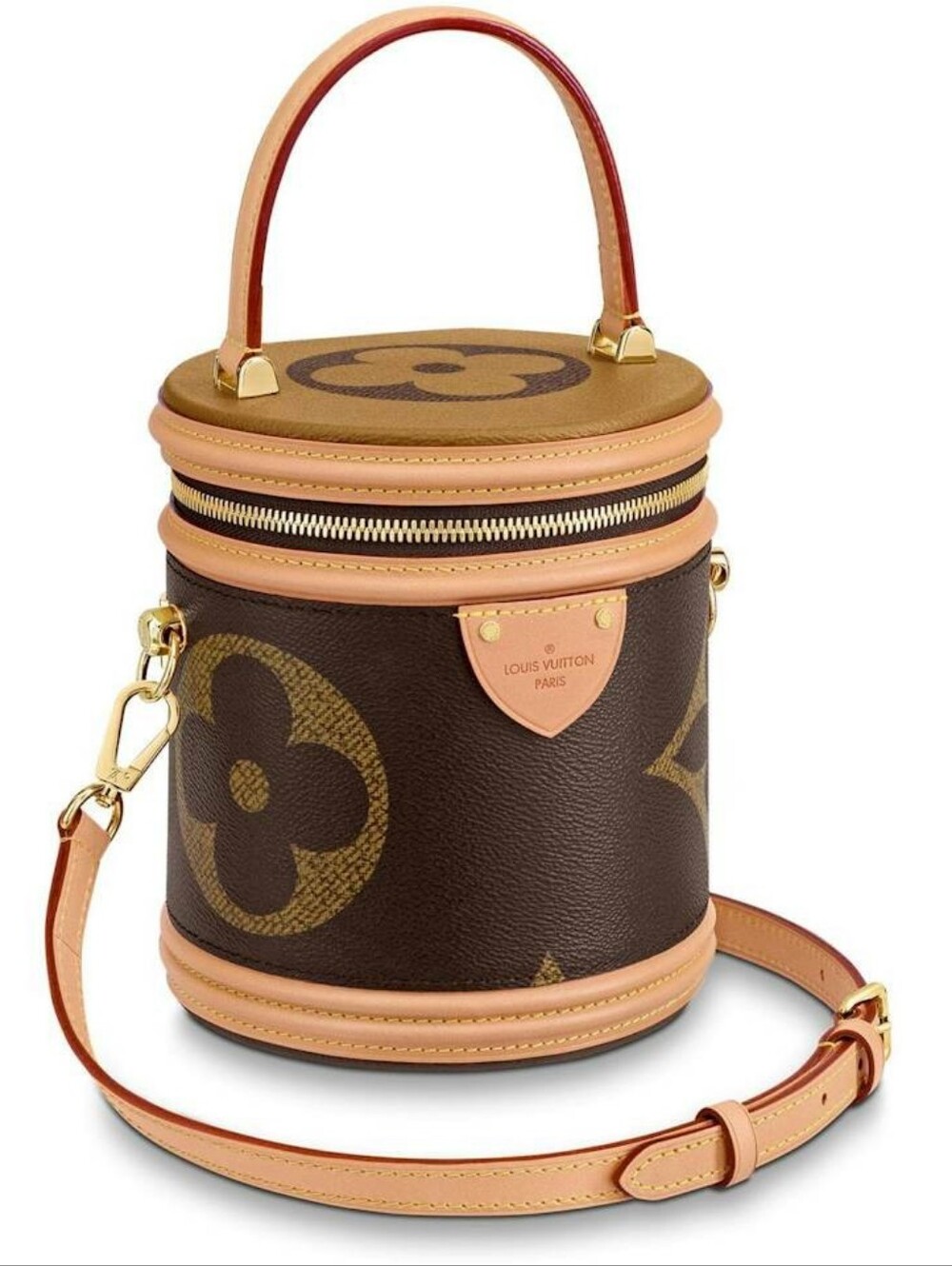 Like NEW!!! Rare! Louis Vuitton Cannes Monogram Giant Brown LV With COA & Lock! - Picture 12 of 16